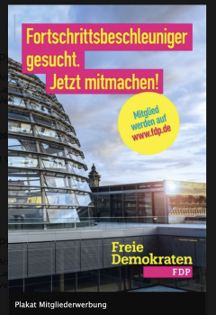 Plakat Mitgliederwerbung (25 Stk.)